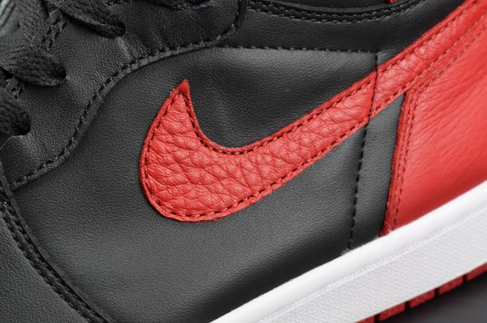 Air Jordan 1 Retro High OG “Banned” red mens 555088-001