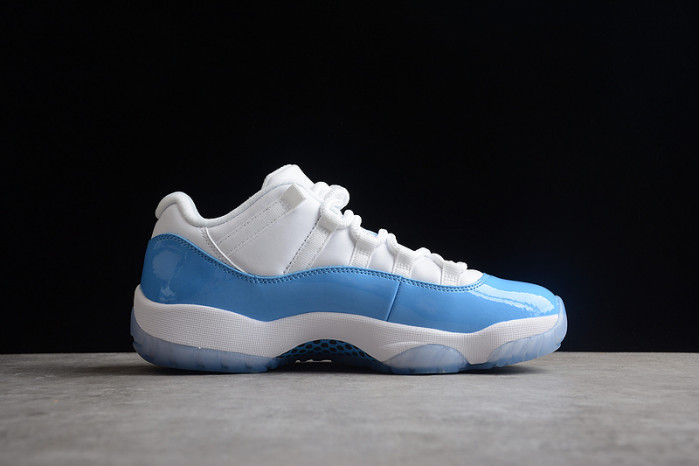AIR JORDAN 11 RETRO LOW "CAROLINA 2017 RELEASE" mens 528895-106
