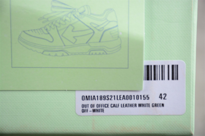 OW OUT OF OFFICE LOW-TOP SNEAKERS OW-72