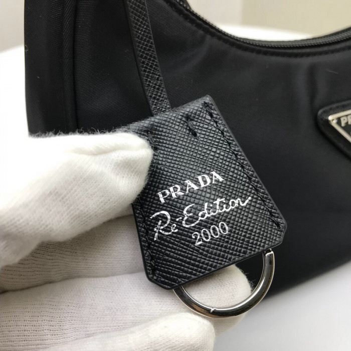 Prada 1N1419 Nylon Hobo Bag-24*11*7CM