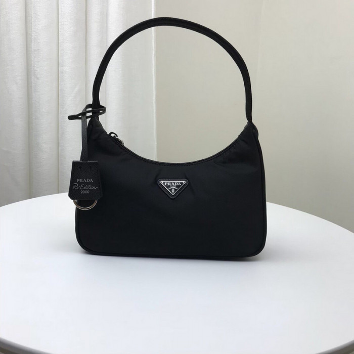 Prada 1N1419 Nylon Hobo Bag-24*11*7CM